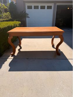 Wood Dining Table 60”