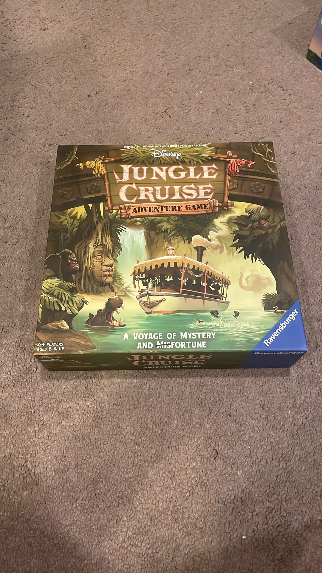 Board Game: Disney Jungle Cruise Adventure Game