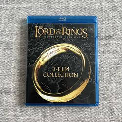 The Lord of the Rings Trilogy Theatrical Version 3-Film Collection Blu-Ray Movies