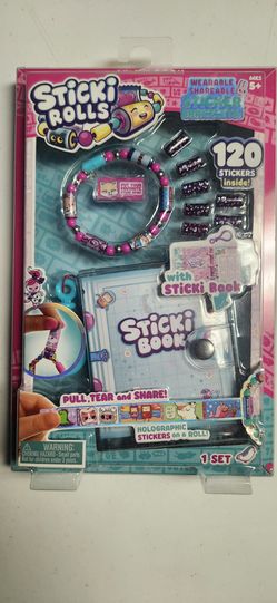 Sticki Rolls Wearable Sticker Bracelets Set