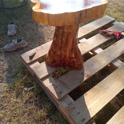 Hand Crafted Cedar Table 