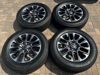 (4) 20β Toyota Wheels Tundra 265/60R20 Yokohama Tires (FIRM PRICE)