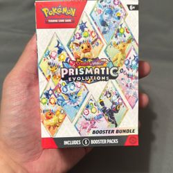 Pokémon Prismatic Booster Bundle New