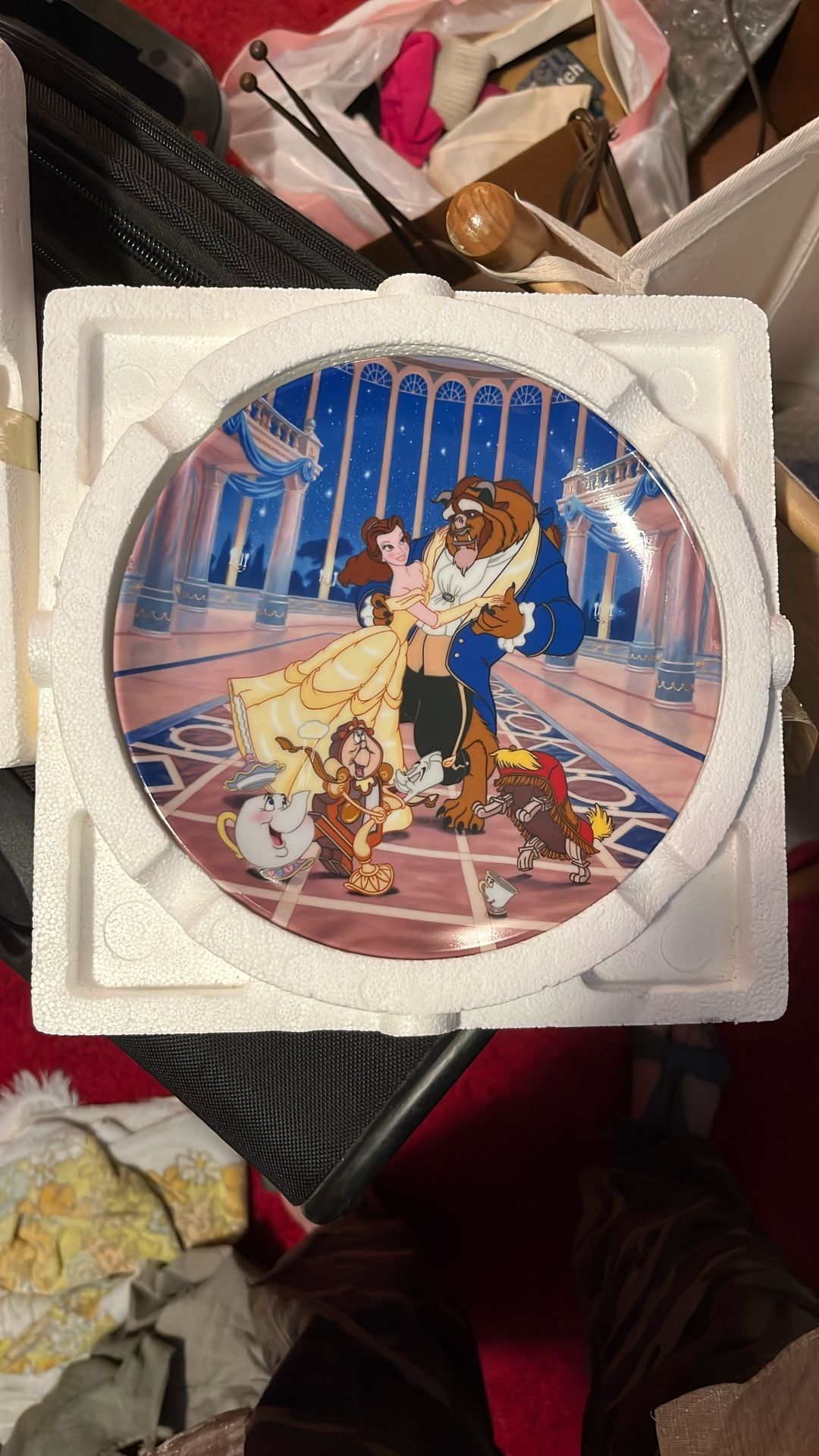 Beauty And The Beast Plate