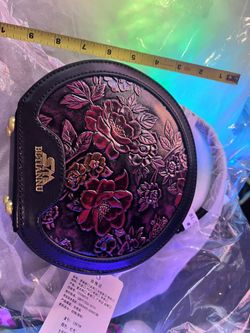 $50 Rose Round Purse