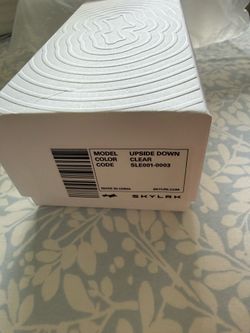 SKYLRK Upside Down Glasses - Clear