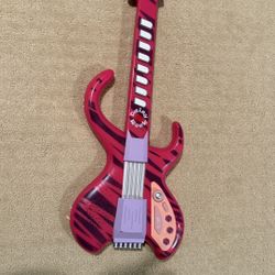Electric Pink Guitar For Kids 