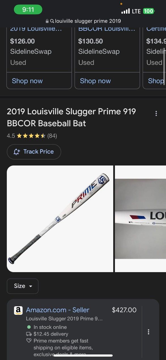 Louisville Prime Bat