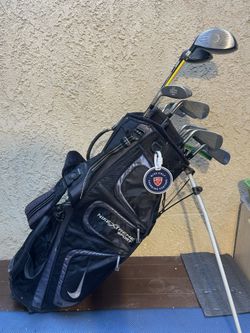 Nike golf club for man right hand With Putter And Golf Bag All In The Pictures (ready To Go Play)🔥🔥