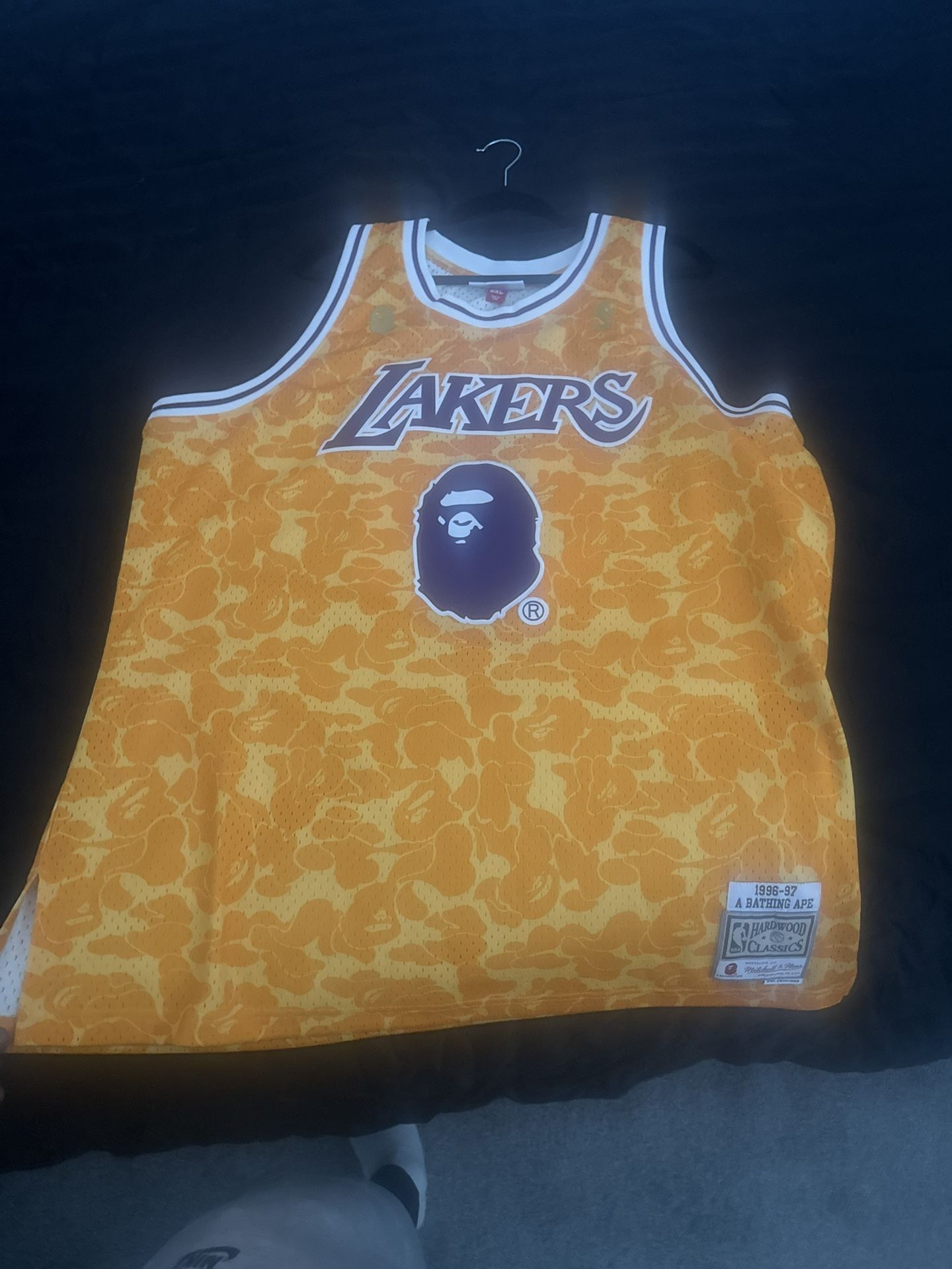 Bathing Ape X Lakers Collab Jersey