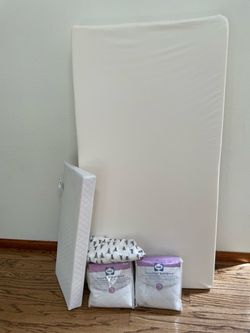 Like new Full size Crib foam mattress