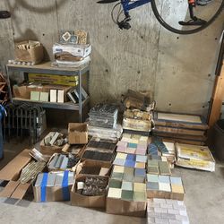 Wide Assortment Of Marble, Ceramic, And Stone Tile 