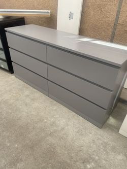 ikea grey dresser malm Gray Malm IKEA Dresser for Sale in Los Angeles, CA