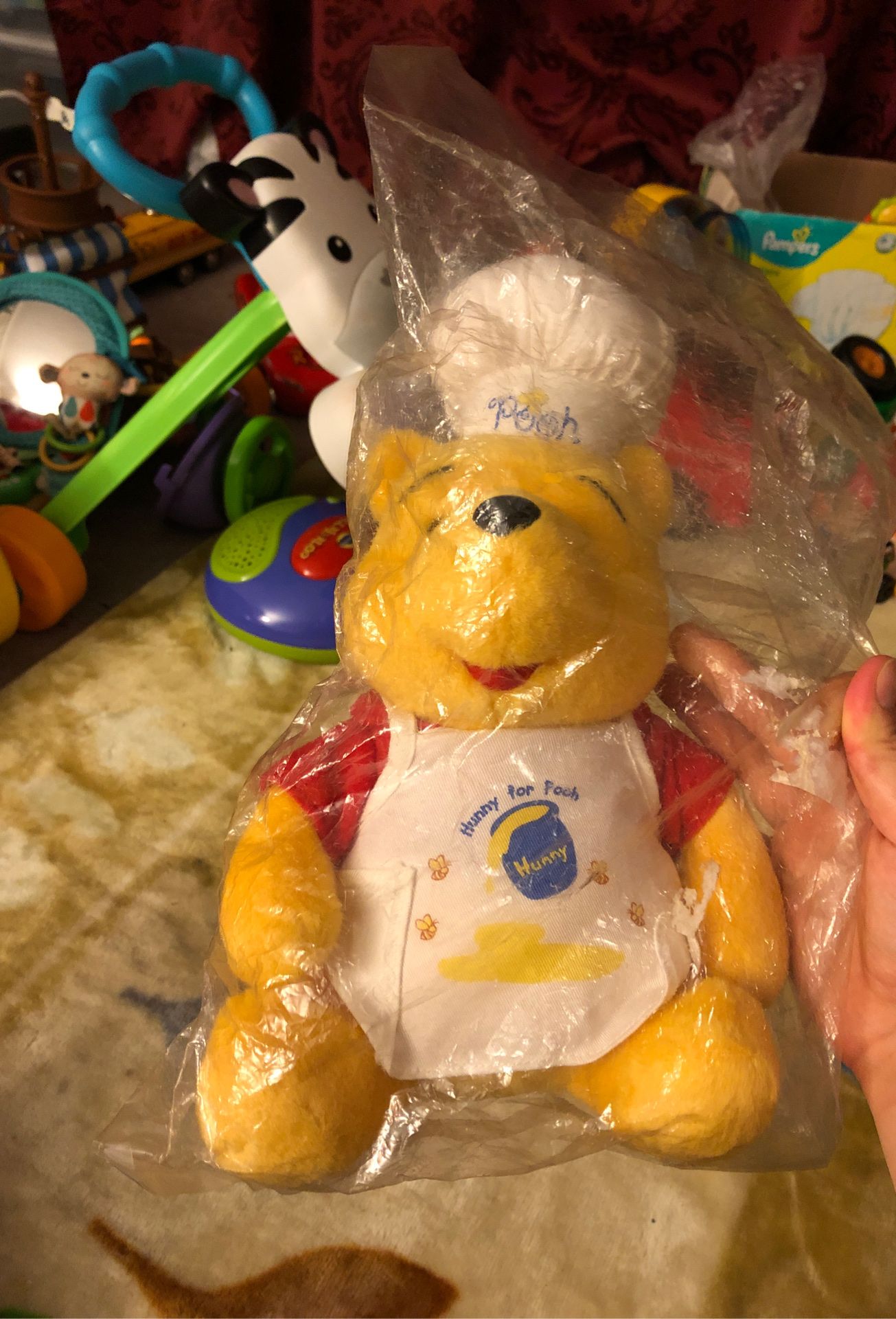 Stuffed Pooh bear