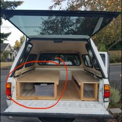 Truck Camping Bed and stotage