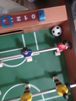 Foosball tabletop