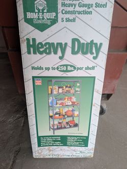 Five Unit Shelf