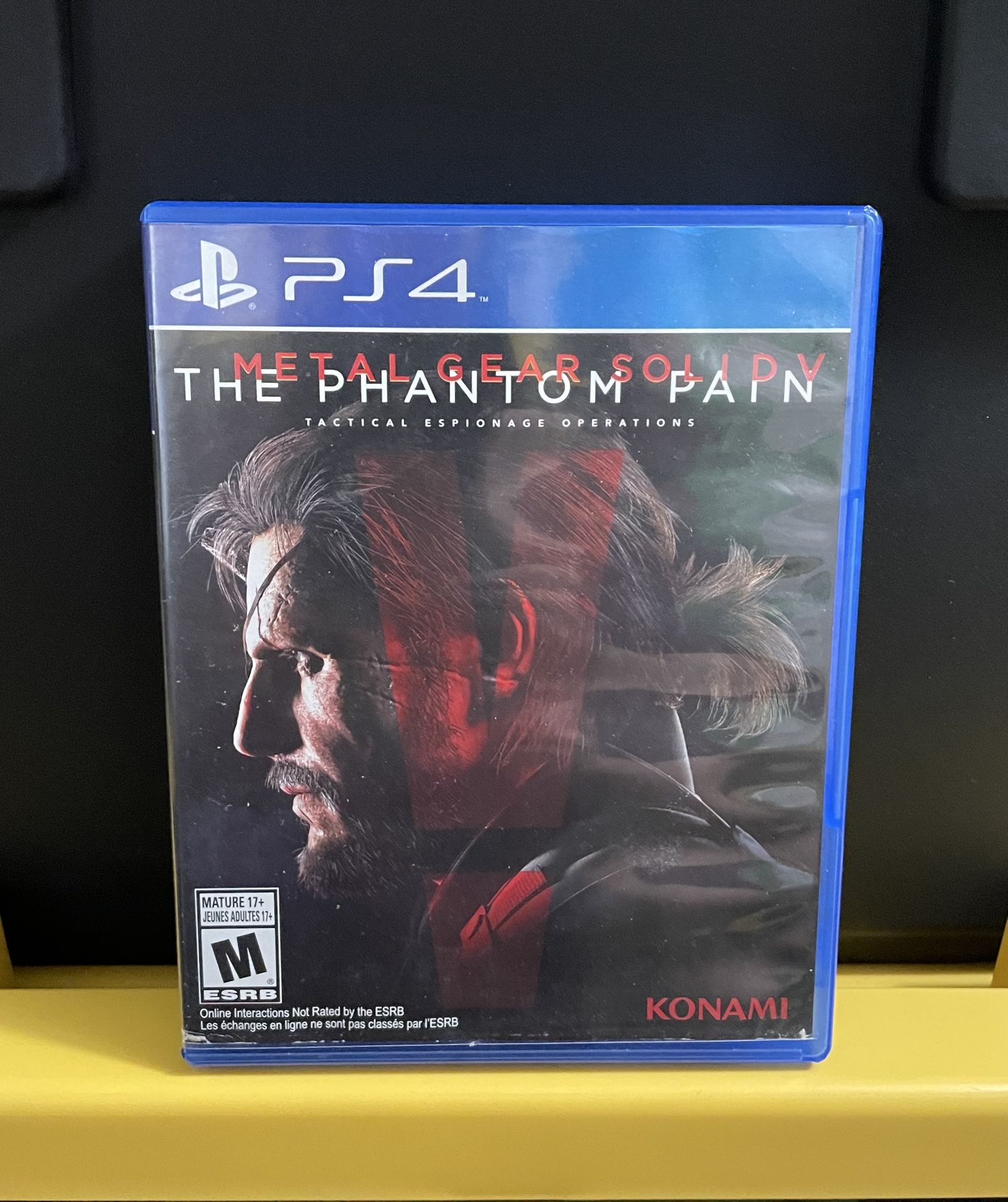 Metal Gear Solid V The Phantom Pain for Sony PlayStation 4 PS4 video game console system MGS Five
