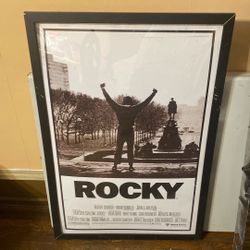  Collectible 1976 Rocky. Film Poster. 