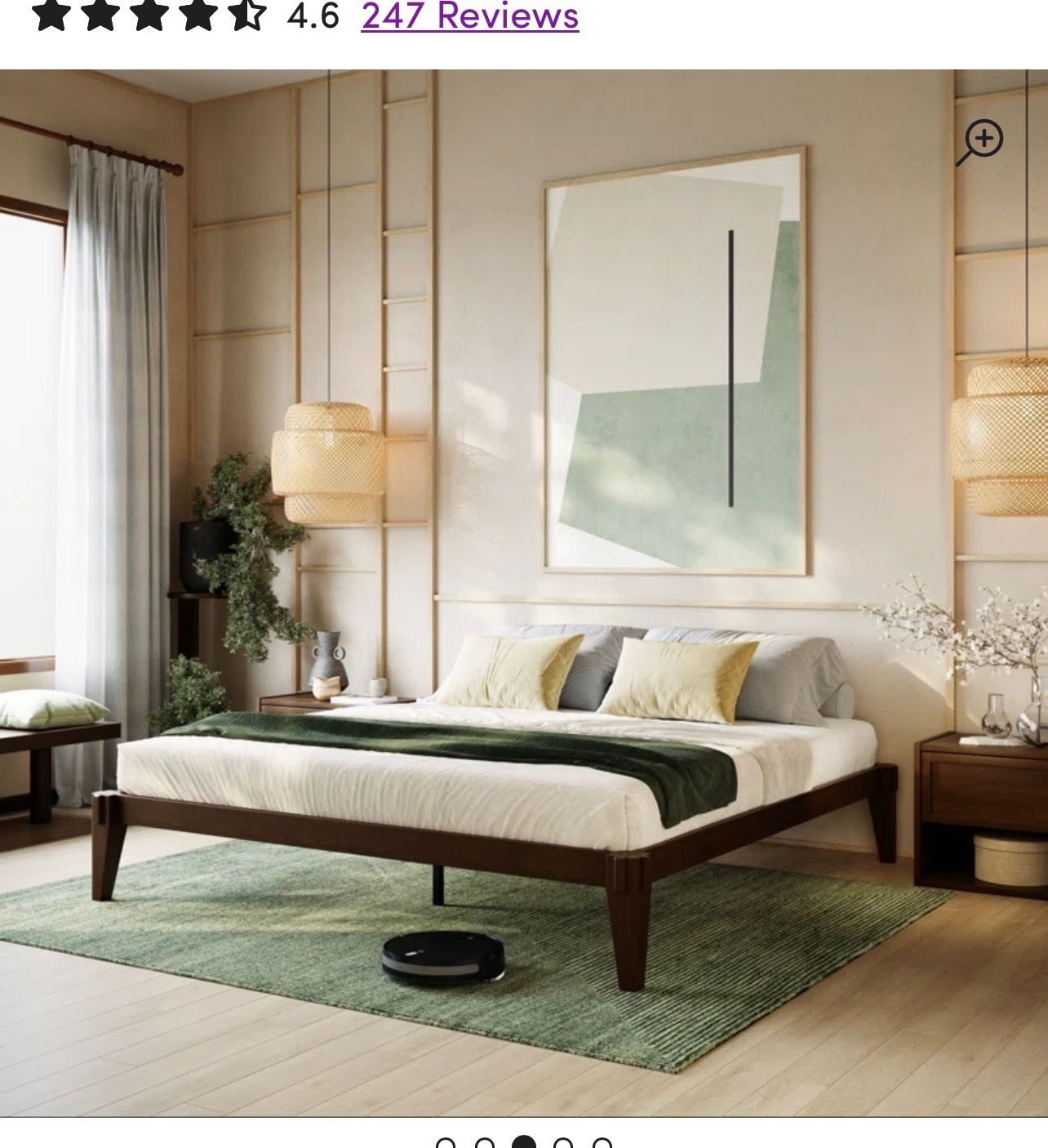 Full Size Wood Bed Frame