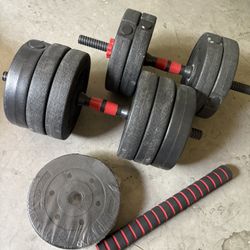 Adjustable Dumbbells $30