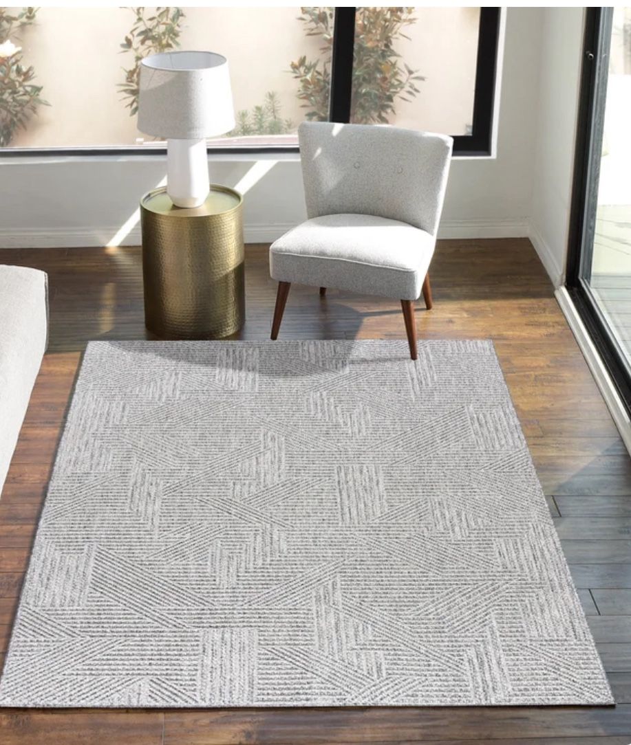 Regent Area Rug Devyn gray 5x7 ft