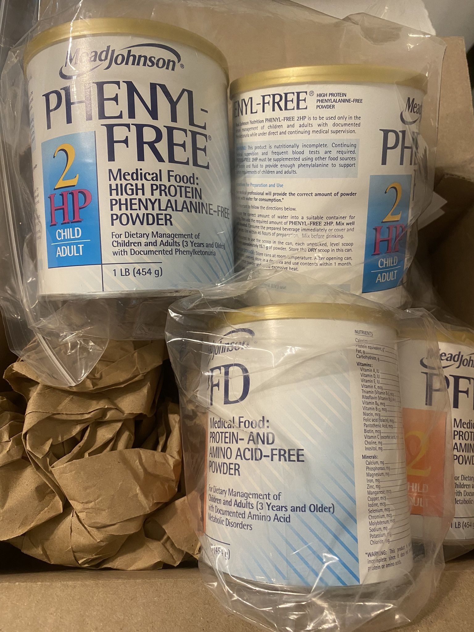 Phenyl-free 2 HP Formula PKU