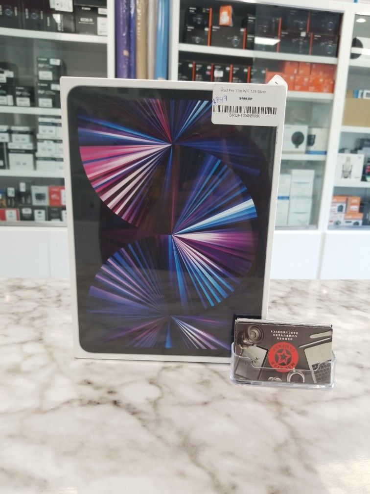 iPad Pro 11in Wifi 128gb Silver. (Read Description)