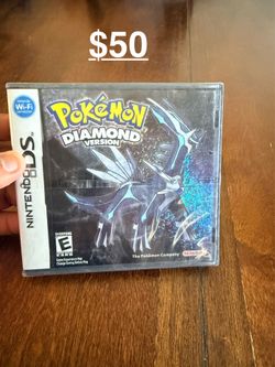 Nintendo DS Pokemon diamond version $50 sealed (REP)