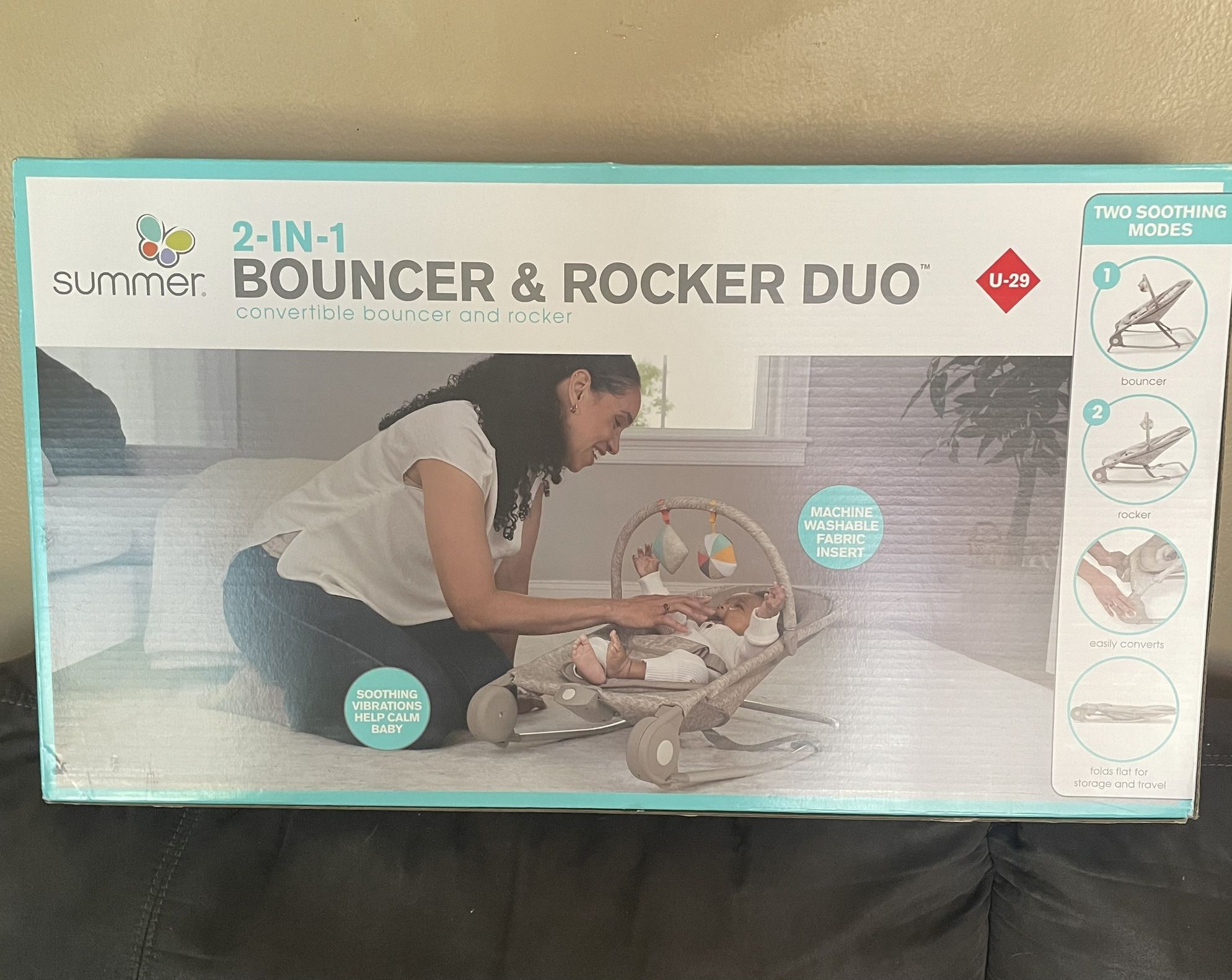 Summer 2-In-1 Bouncer & Rocker Duo