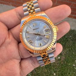 Custom Seiko watch 39mm