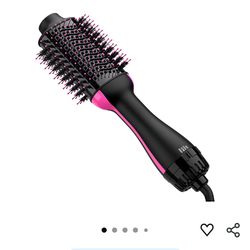Hair Dryer Brush Blow Dryer in One, Upgraded 4 in 1 Hair Dryer and Styler Volumizer with Negative lon Anti-frizz Ceramic Titanium Barrel Hot Air Hair 