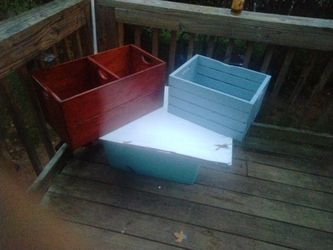 Handmade Wooden Baskest Very Nice