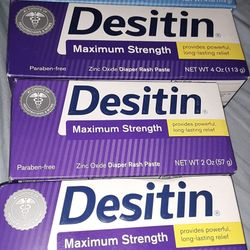 Desitin Cream and Paste