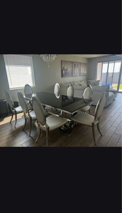 Dining room  table and chairs