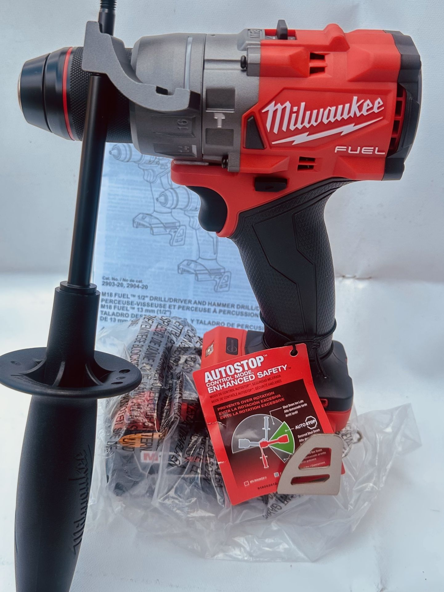 Milwaukee, M18 FUEL 18V Lithium-Ion Brushless Cordless 1/2 in. Hammer Drill/Driver (Tool-Only)
