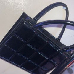 small black purse .