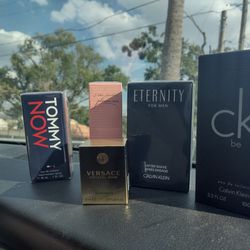 5 New Perfumes And Colognes Sealed. 