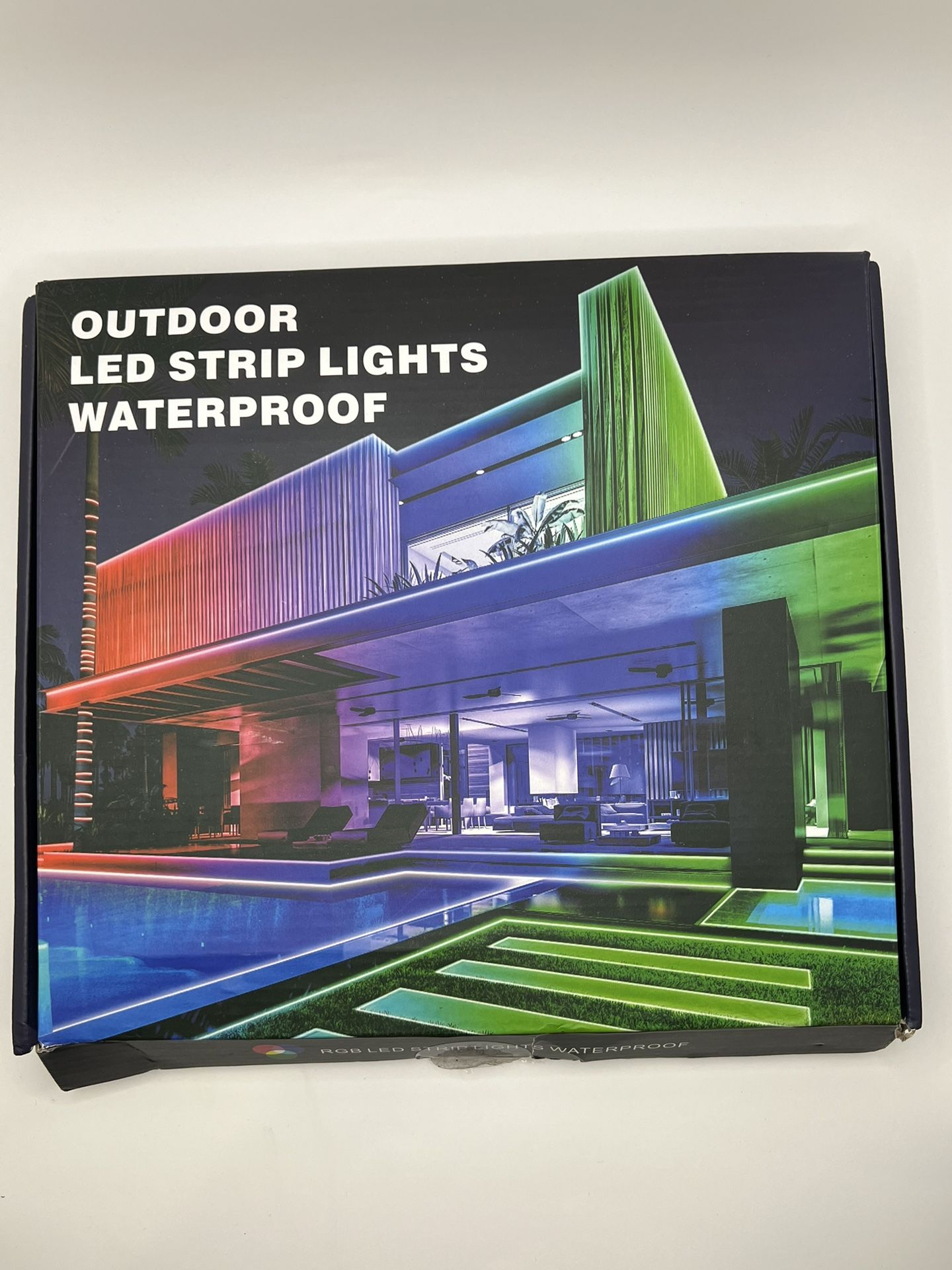 100ft Outdoor LED Strip Lights - Waterproof