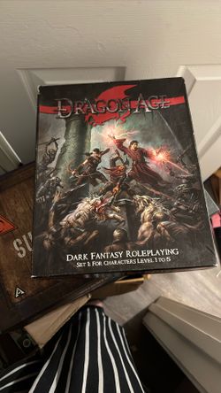 Dragon Age Dark Fantasy Roleplaying Set 1: For Characters Level 1 To 15