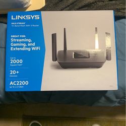Brand New Linksys Tri-band Mesh WiFi 5 Router