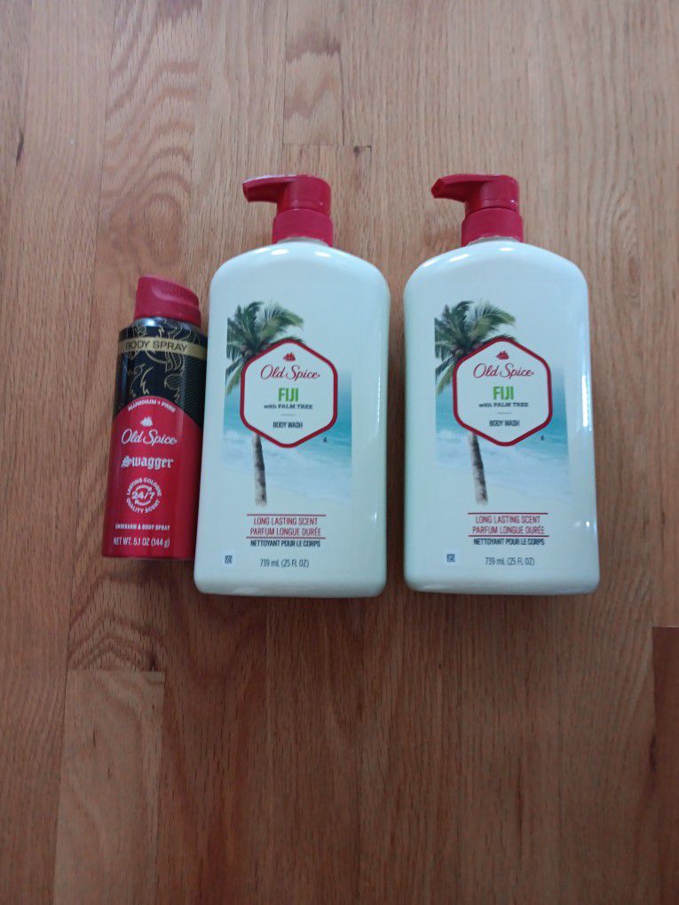 3 For $15 Old Spice Deodorants And Bodywash Bundle 