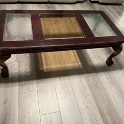 Cherry Wood Coffee Table