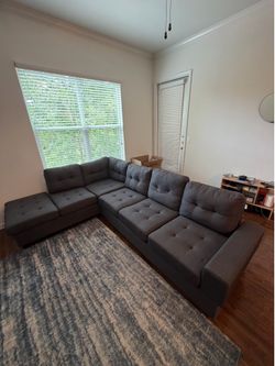 2-Piece L-Shaped Couch