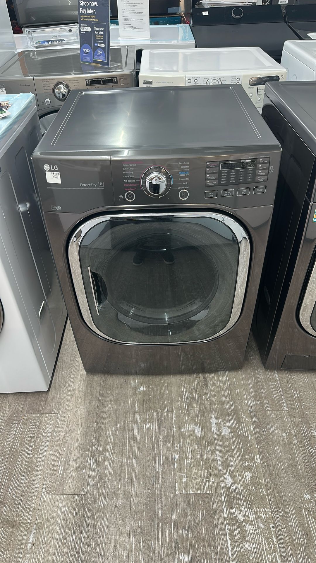 LG Front Load Electric Dryer With Energy Saver