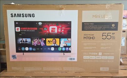 55M70H 55” Samsung mini led 4k HDR TV
