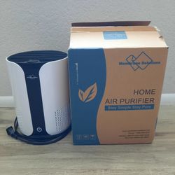 Home Air Purifier With 2 HEPA Filter Purification Better Air Quality