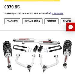 2019/2024 2WD/4WD Chevy Silverado 1500 3.5 RC Liftkit