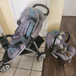 Chicco Stroller and Baby Carseat, Travel System 