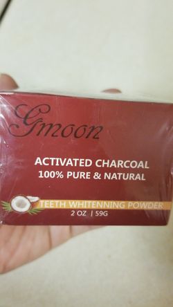 GMoon Activated Charcoal Teeth Whitening Powder